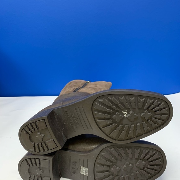 COACH BAILEY Ladies Brown Leather Mid Calf Boots Sz 8B - Picture 5 of 7